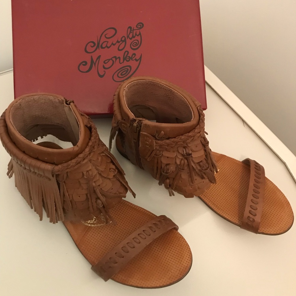 Naughty Monkey Leather Burrita Sandal